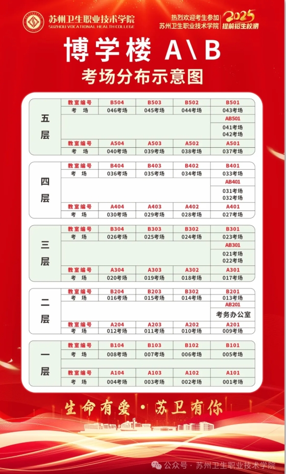 蘇州衛(wèi)生職業(yè)技術(shù)學(xué)院2025年提前招生校測(cè)考試準(zhǔn)考證打印及考場(chǎng)安排2.png