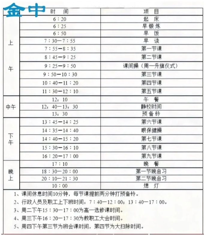 南外、附中、中華等南京多所熱門(mén)高中最新作息時(shí)間表曝光！3.png