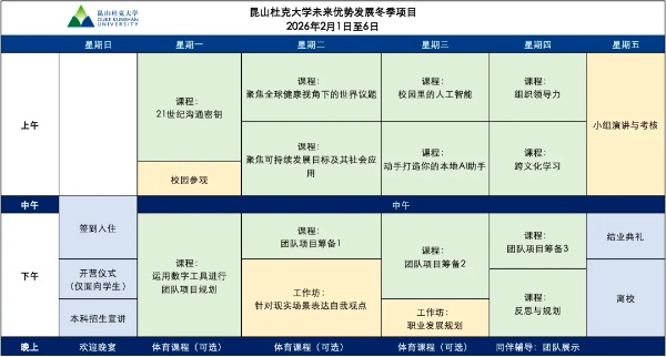 限60人！昆山杜克大學(xué)2026高中生冬令營開放申請！_副本.jpg